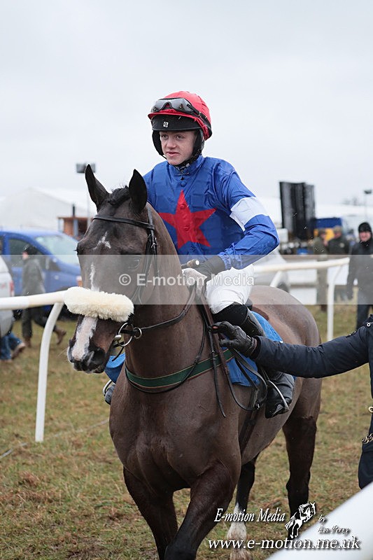 PtP 260125 32 - Cocklebarrow Point-to-Point racing with the Heythrop Hunt 26/01/25
