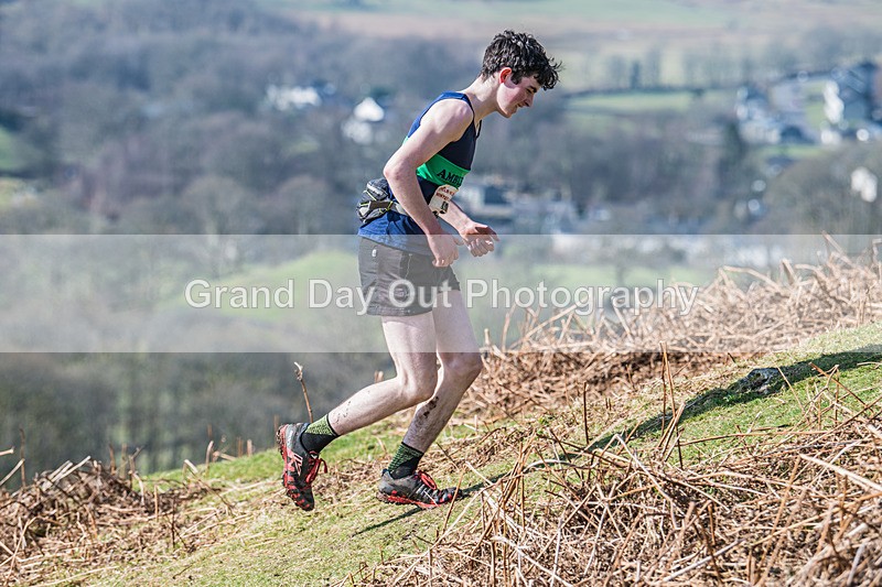 Elterwater-194 - Kendal Winter League Elterwater Under 15/17 Fell Races Sunday 9th March 2025