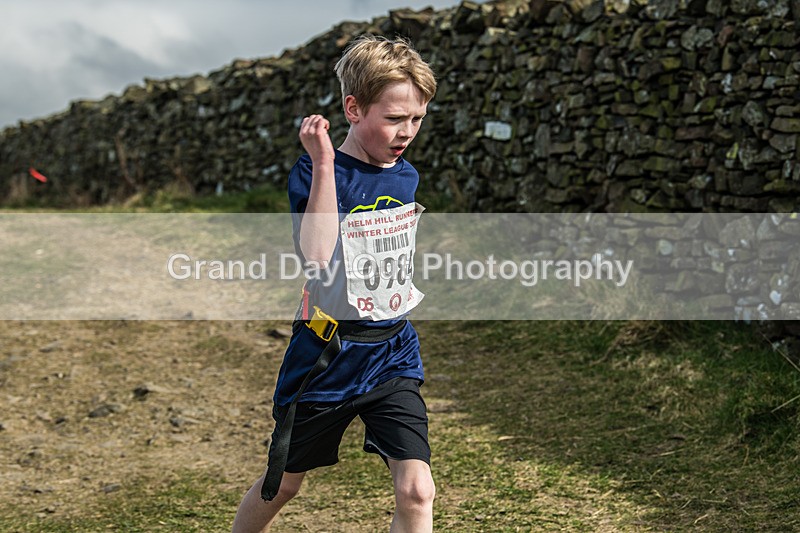 Helm Hill -163 - Kendal Winter League Helm Hill Fell Races (Under 13/15/17 & Seniors) Sunday 16th March 2025