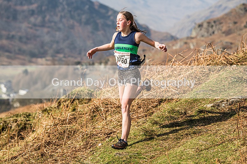 Elterwater-354 - Kendal Winter League Elterwater Under 15/17 Fell Races Sunday 9th March 2025