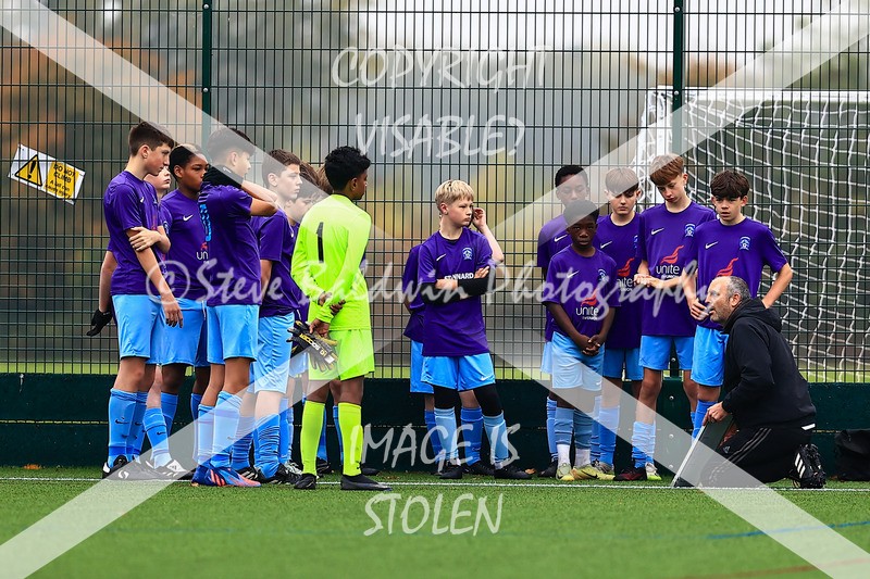 1DX30021 - 2025-10-12 FC Abbey Meads U14 Orange V Kingsdown Lions U14