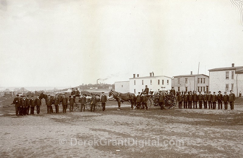 St. John Fire Department New Brunswick Canada 1880 John B. Wallace - Historic New Brunswick