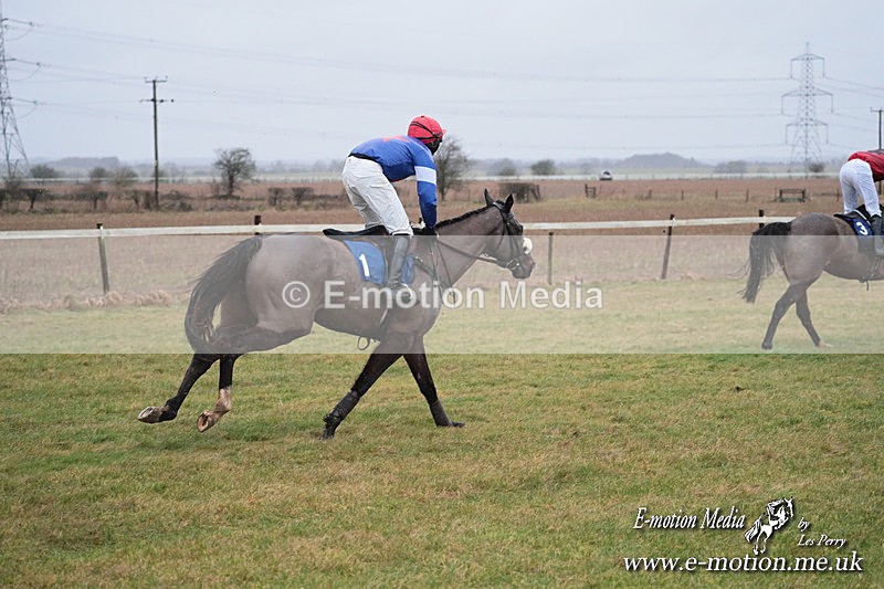 PtP 260125 86 - Cocklebarrow Point-to-Point racing with the Heythrop Hunt 26/01/25