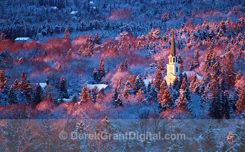 Autumn Snow - Rothesay, New Brunswick Canada
