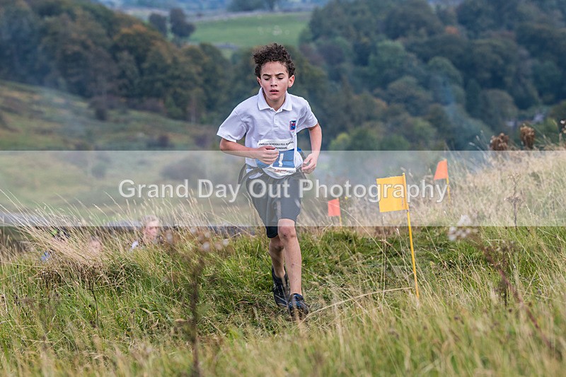 Year 7-200 - The English Schools Fell Running Championship Giggleswick Year 7 Sunday 6th October 2024