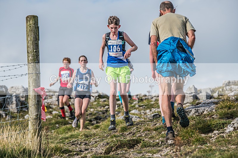 Year 8-9-238 - The English Schools Fell Running Championship Giggleswick Year 8-9 Sunday 6th October 2024