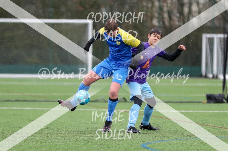 1DX20632 - 2026-02-15 FC Abbey Meads U13 Purple V Royal Wootton Bassett Town Youth U13 Yellow