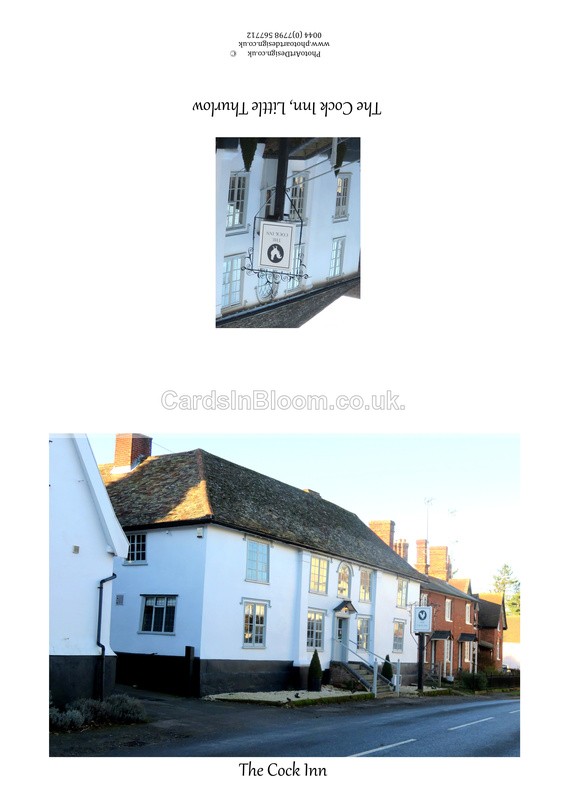 008 The Cock Inn - THURLOW CARDS