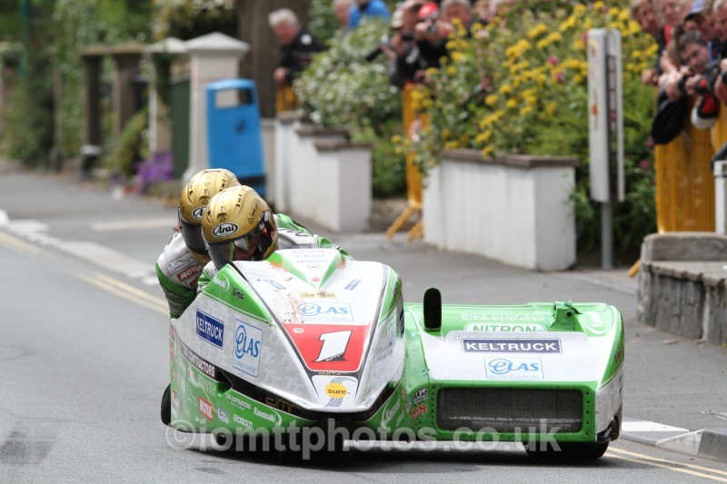 Dave Molyneux & Patrick Farrance - Sure Sidecar Race 2