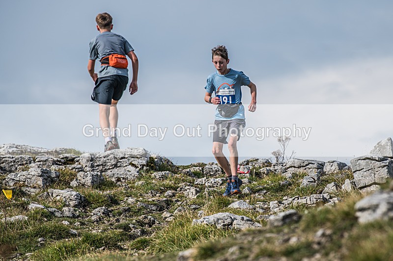 Year 8-9-216 - The English Schools Fell Running Championship Giggleswick Year 8-9 Sunday 6th October 2024