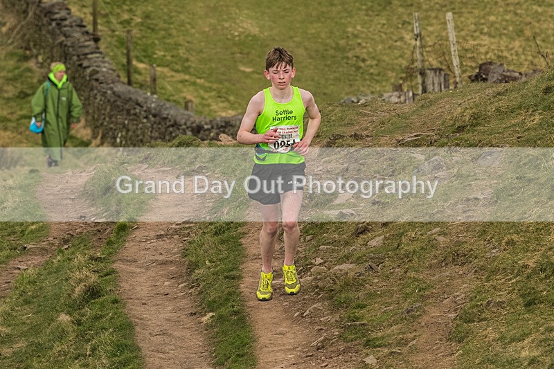 Helm Hill -674 - Kendal Winter League Helm Hill Fell Races (Under 13/15/17 & Seniors) Sunday 16th March 2025