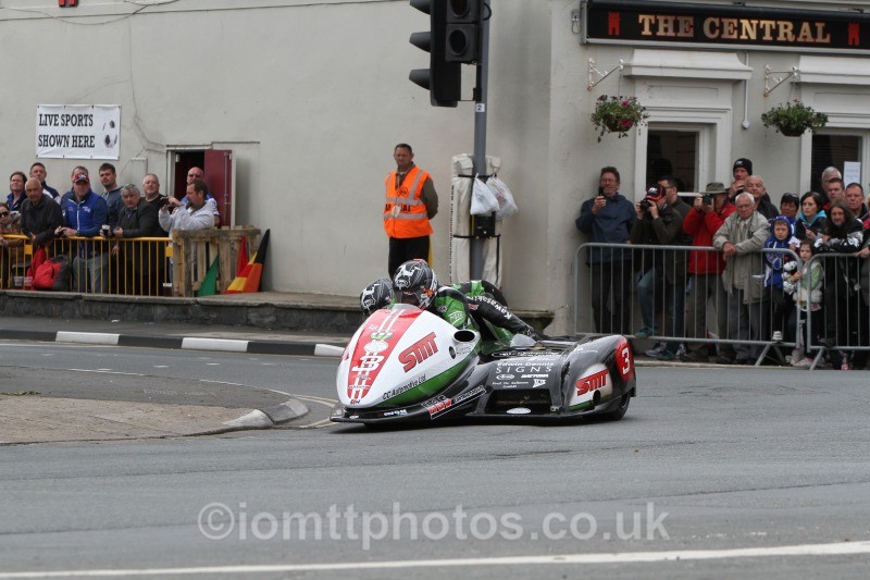 Tim Reeves & Gregory Cluze 2014 DMR Honda - Sure Sidecar Race 2