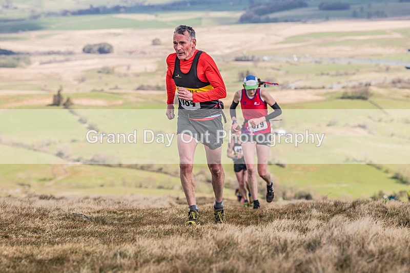 Jeffrerys Mount-48 - Jeffrey's Mount Figure of Eight Fell Race, Sunday 13th April 2025