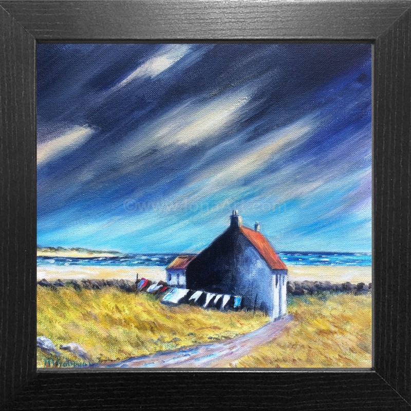 Another Hebridean Washing Day ( SOLD) - Outer Hebrides