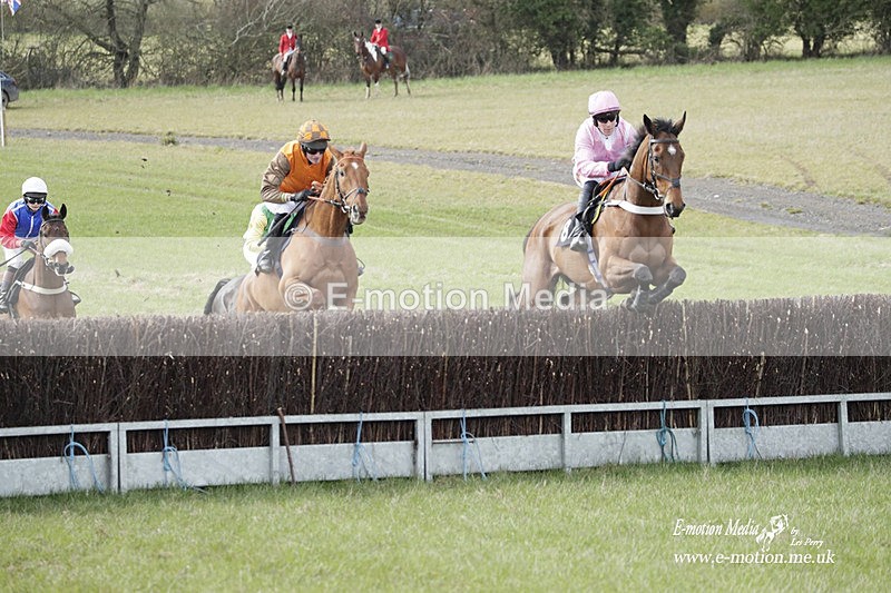 PtP 180323 440 - Shelfield Park Races with Croome & West Warwickshire Hunt  18/03/23