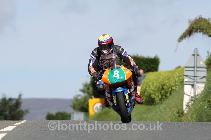 Jamie Hamilton Kawasaki / Stewart Smith Racing. - Bikenation Lightweight TT