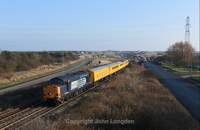 JL - 23.1.17 37604 &37608 1Q05 Derby RTC- Tees Yard, Freemans Crossing - Blyth & Tyne (north to south)