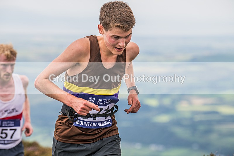 Uphill Only-68 - British Athletics Off Road Running Championships Senior Uphill Only Trial - Skiddaw Friday 15th Augu