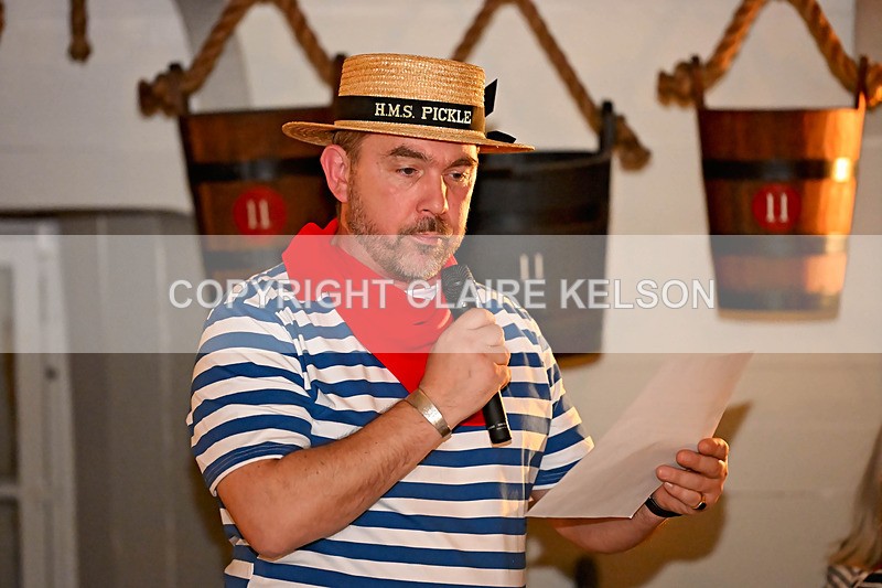 HMS PICKLE-84 - PICKLE NIGHT HMS WARRIOR 1860