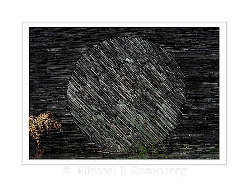 Slate Wall Left. - Lake District, England