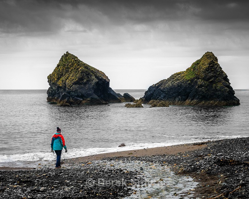Ballydowane Beach on the Copper Coast in County Waterford
