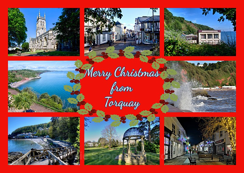 XM086 NEW 2026 - Xmas - Babbacombe and St Marychurch - XMAS CARDS Torquay St Marychurch, Babbacombe and Cockington