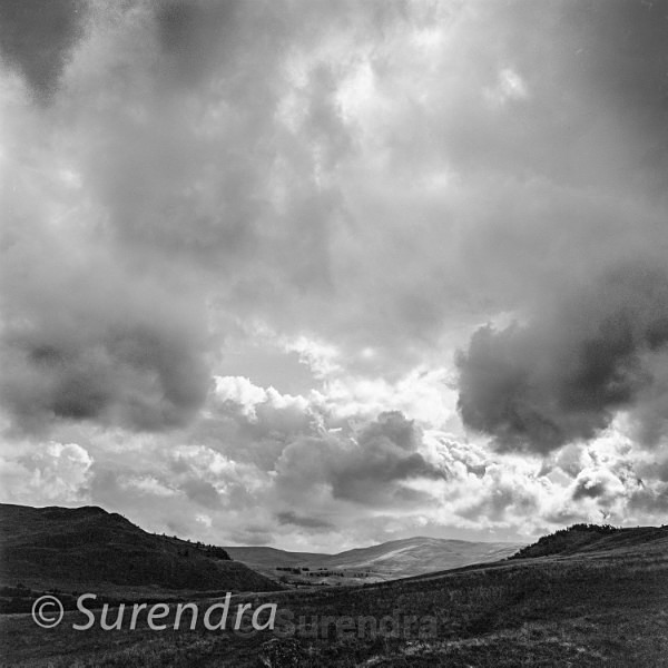 Storm Meall Uaine Scotttish Highlands - Earth Meets Sky