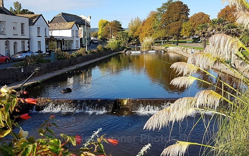 No stock DW28 - Autumn at Dawlish in South Devon - Greetings Cards Dawlish