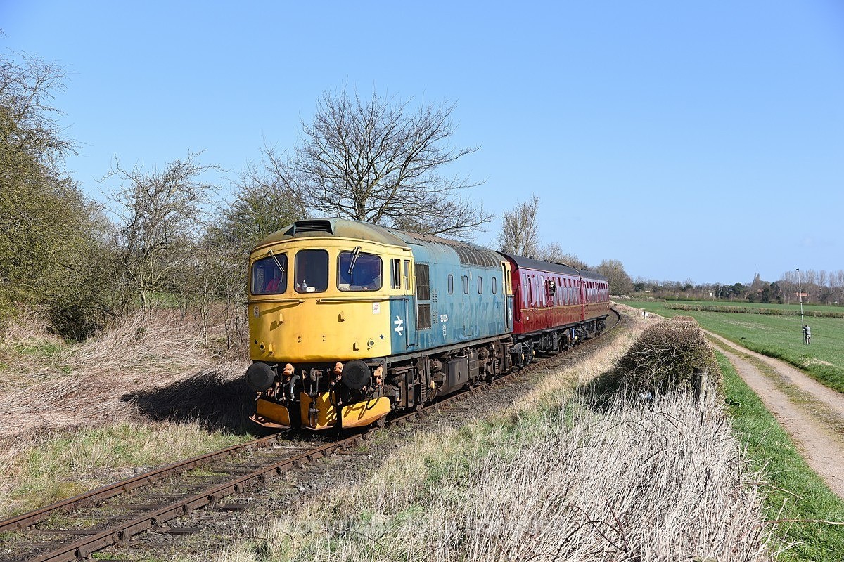 JL - 30.3.25 33035 12:00 Leeming Bar - Leyburn, Aiskew - The wonderful Wensleydale Railway