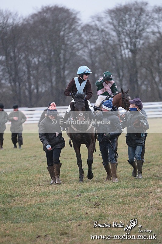 PtP 260125 764 - Cocklebarrow Point-to-Point racing with the Heythrop Hunt 26/01/25