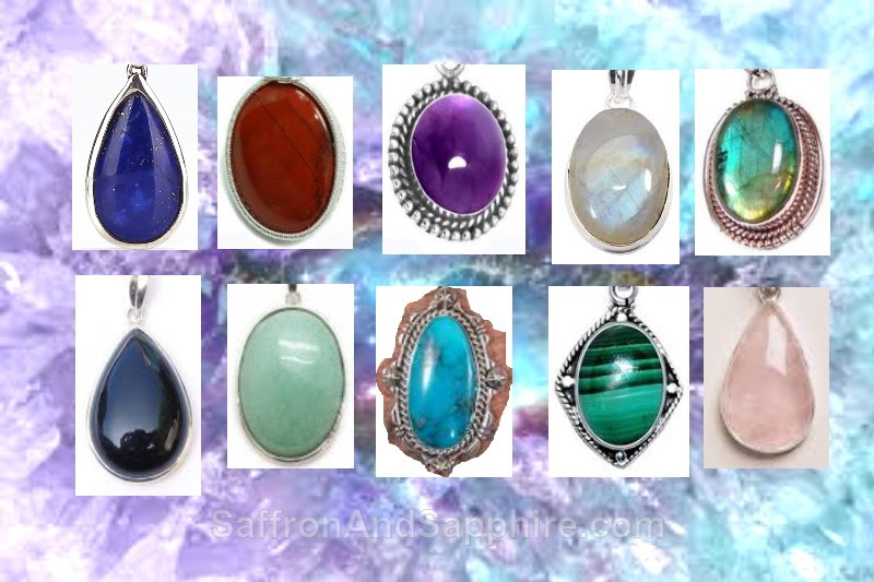 Polished Stone Pendants