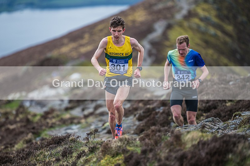 Up Hill Trial-37 - British Athletics Up Hill Only Trial Dodd Wood Keswick Friday 19th April 2024