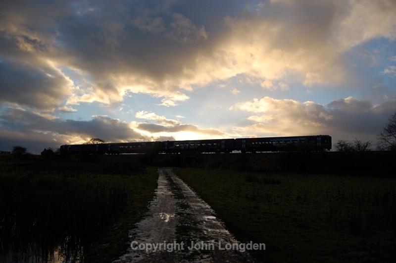 3.12.12 - Unidentified 158s 14.04 Carlisle - Leeds, Town End Farm - Town End Farm