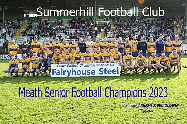129 copy 1 - Summerhill Senior Football Team