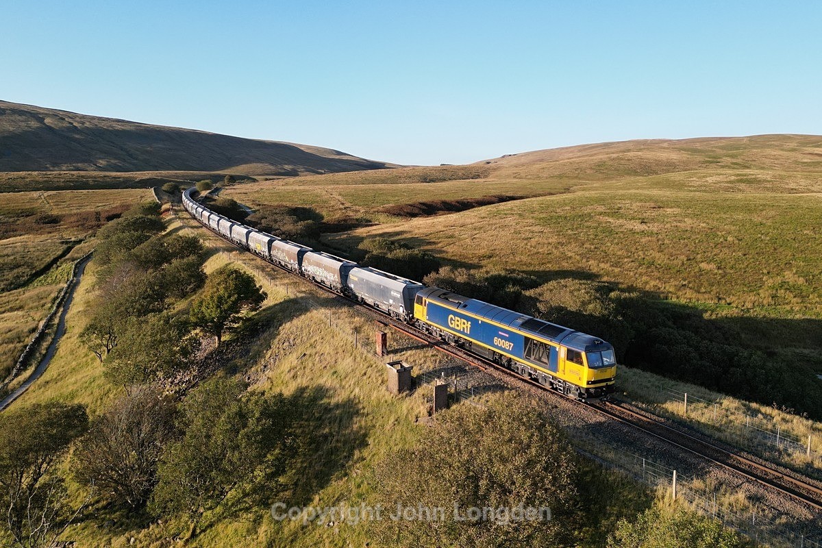 JL - 18.9.24 60087 6E77 Arcow - Hunslet, Blea Moor - Latest shots