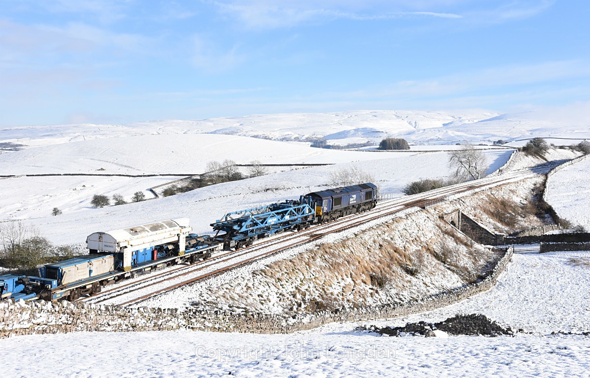 JL - 30.1.19 66302 6K05 Carlisle - Crewe, Waitby - Waitby