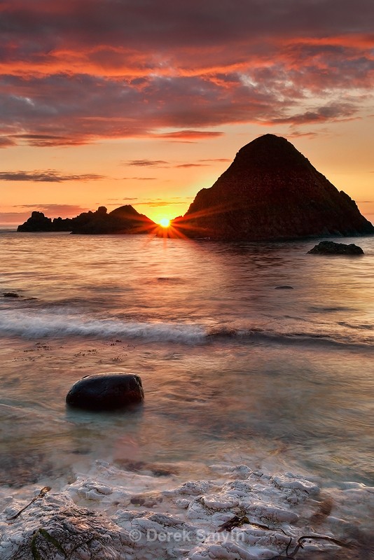 White Park Bay Sunset
