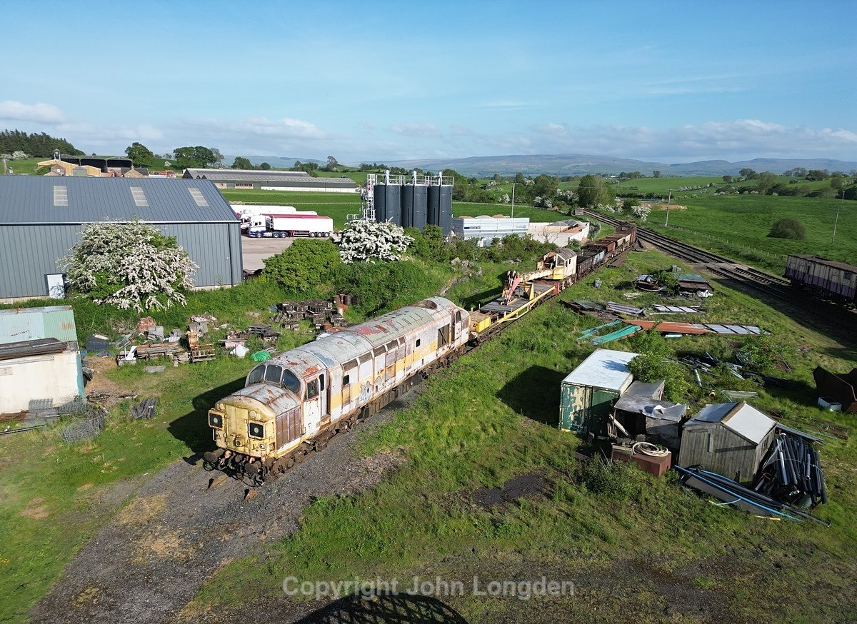 JL - 28.4.23 37042 Eden Valley Railway, Warcop - Preservation
