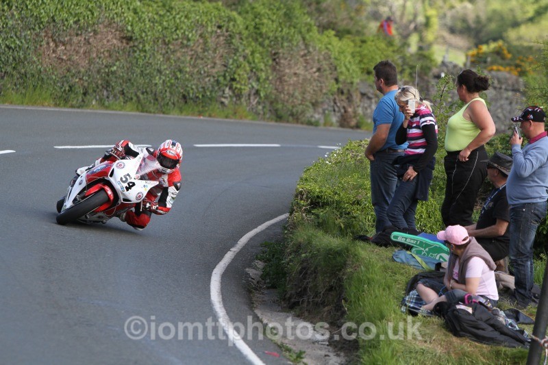 James Cowton Honda / STEVE PARKIN - Dainese Superbike Race 2014