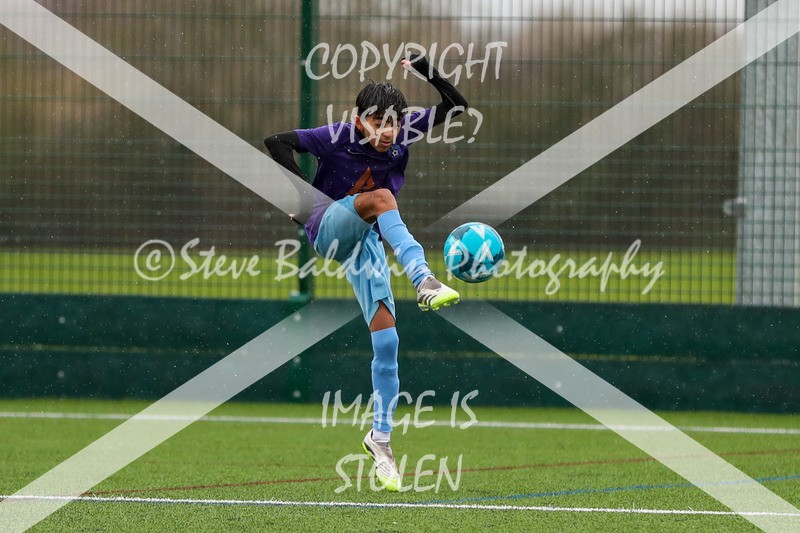 1DX20753 - 2026-02-15 FC Abbey Meads U13 Purple V Royal Wootton Bassett Town Youth U13 Yellow