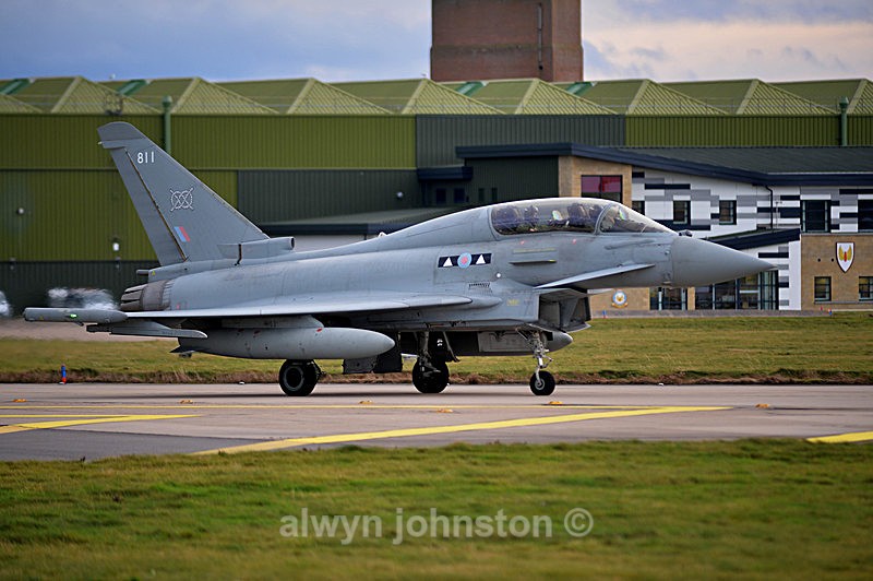 TYPHOON 10 - RAF LOSSIEMOUTH VISIT NOV 2017