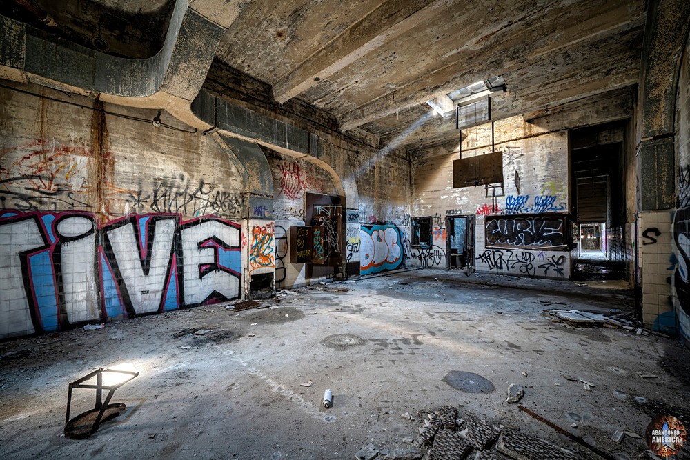 Delaware Station (Philadelphia, PA) | Basketball Court - Delaware River Generating Station