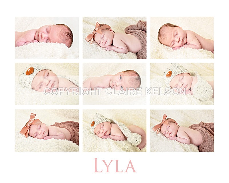 Lyla Collage 2 - Pregnancy and New Baby