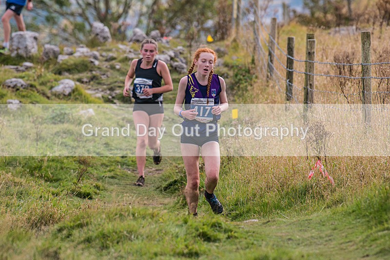 Year 12-13-108 - The English Schools Fell Running Championship Giggleswick Year 12-13 Sunday 6th October 2024