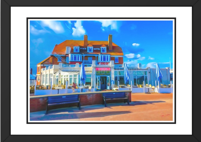Seaside Serenity, Gorleston-On-Sea Paintings by Paul Duddell, Whispers & Strokes - Artist, Painter, and Photographer