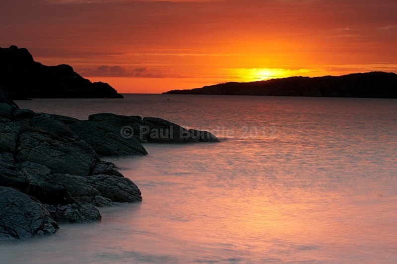 Sunset Achmelvich Sutherland-1 - Sunrise and sunset sequences