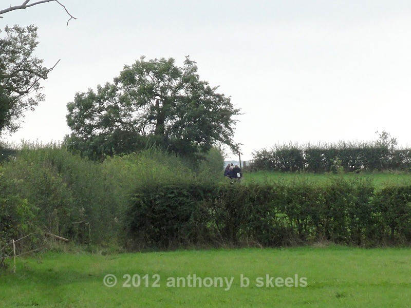 013 Leaving Bishop Wilton last view of the Church Spire - SAINT PAULINUS PILGRIMAGE TRAIL