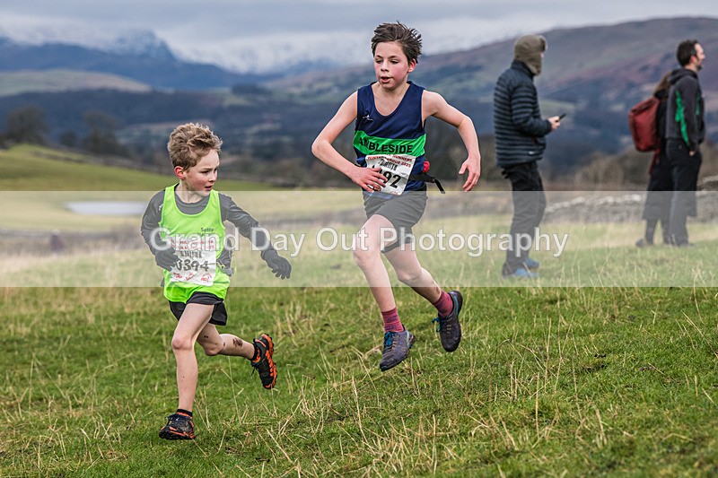 Cunswick U13-108 - Kendal Winter League Cunswick Scar Junior Under 13 Fell Race Sunday 26th January 2025