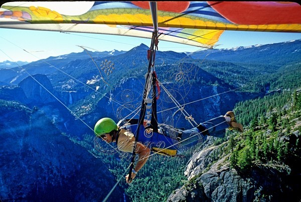 Hang Gliding in Yosemite Natl. Prk. - Calif., USA - EVERYTHING  ELSE