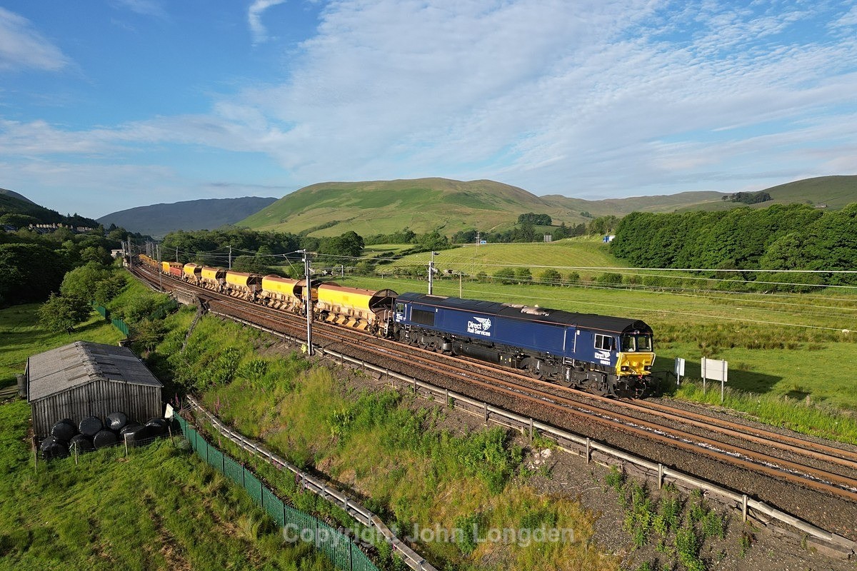 JL - 21.6.24 66031 6C02 06:47am Basford Hall - Carlisle NY, Tebay - Latest shots
